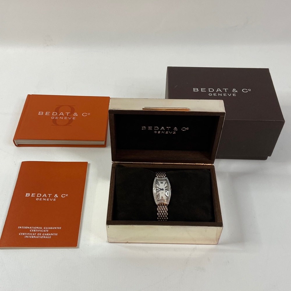 Bedat & Co. Diamond & Stainless steel watch